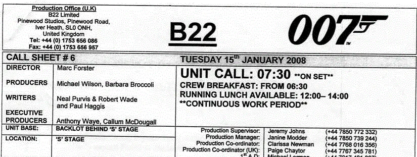 How to Make a Film Call Sheet People Actually Follow | Reel Magic